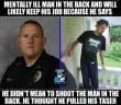 Kop mistakes taser for gun shoots unarmed man
