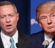 O’Malley and Trump show where the antiwar voters really are.
