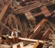 WTC beam debris