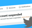 Twitter suspended