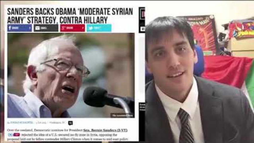 Bernie Sanders to the woodshed