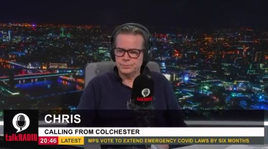 Chris Edwards calls in to talk about Covid