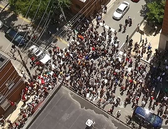 Drone Footage of Charlottesville