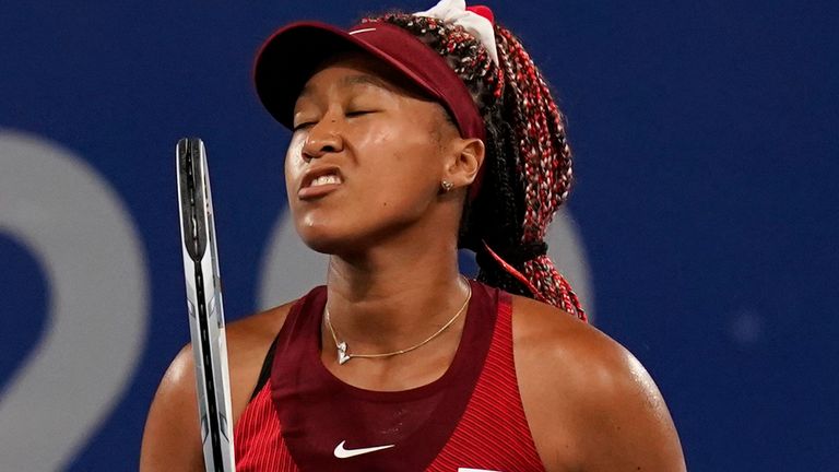 Naomi Osaka lost, could not handle the pressure