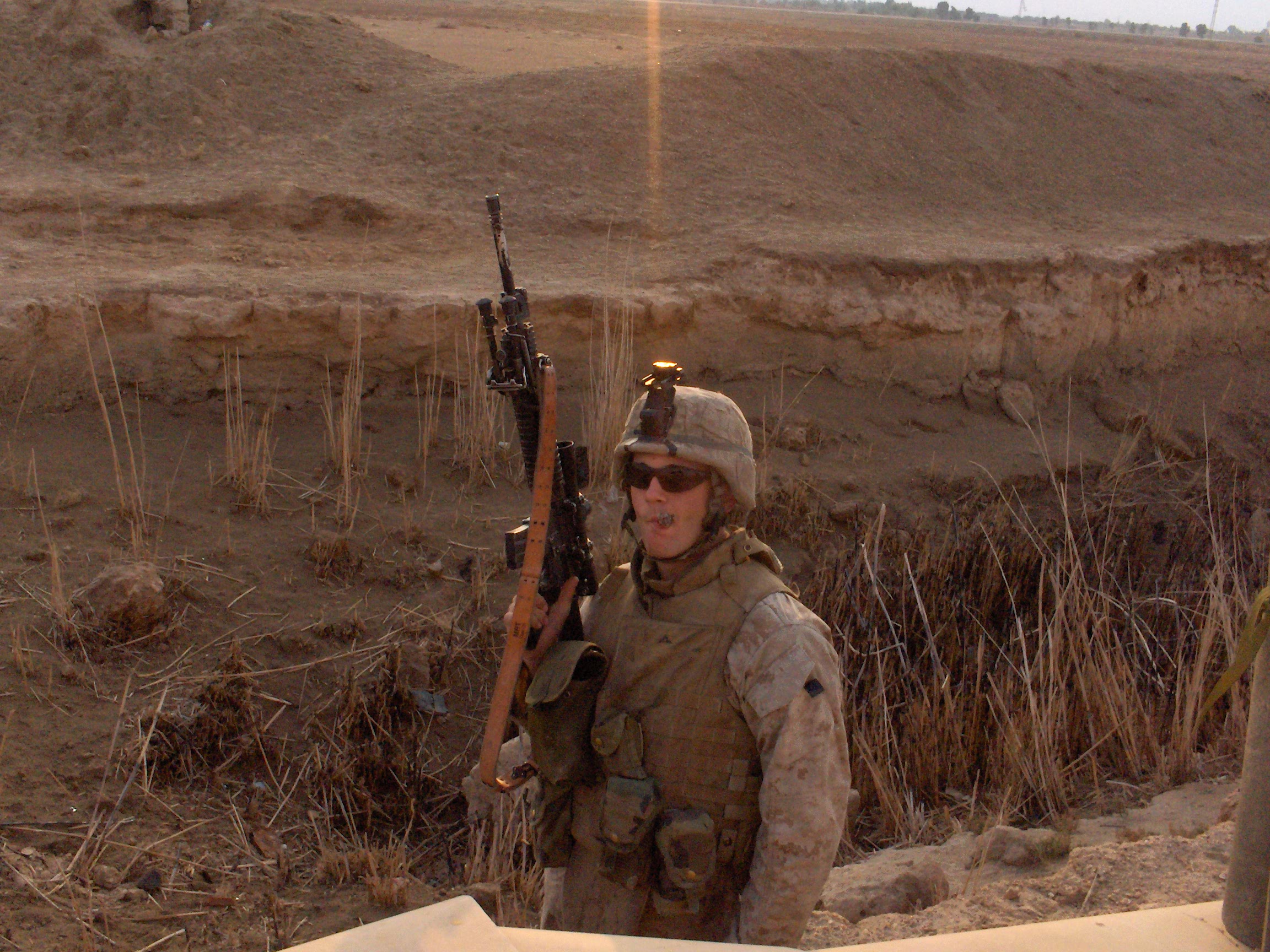 Iraq War veteran talks about Snatch and Grabs