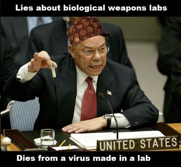 Colin Powell died after double vaccination
