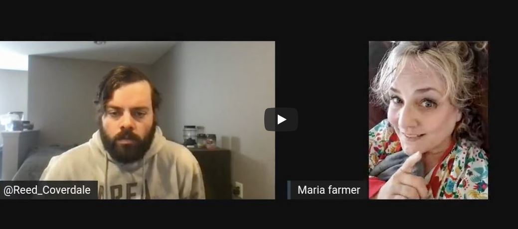 Maria Farmer on with Reed Coverdale