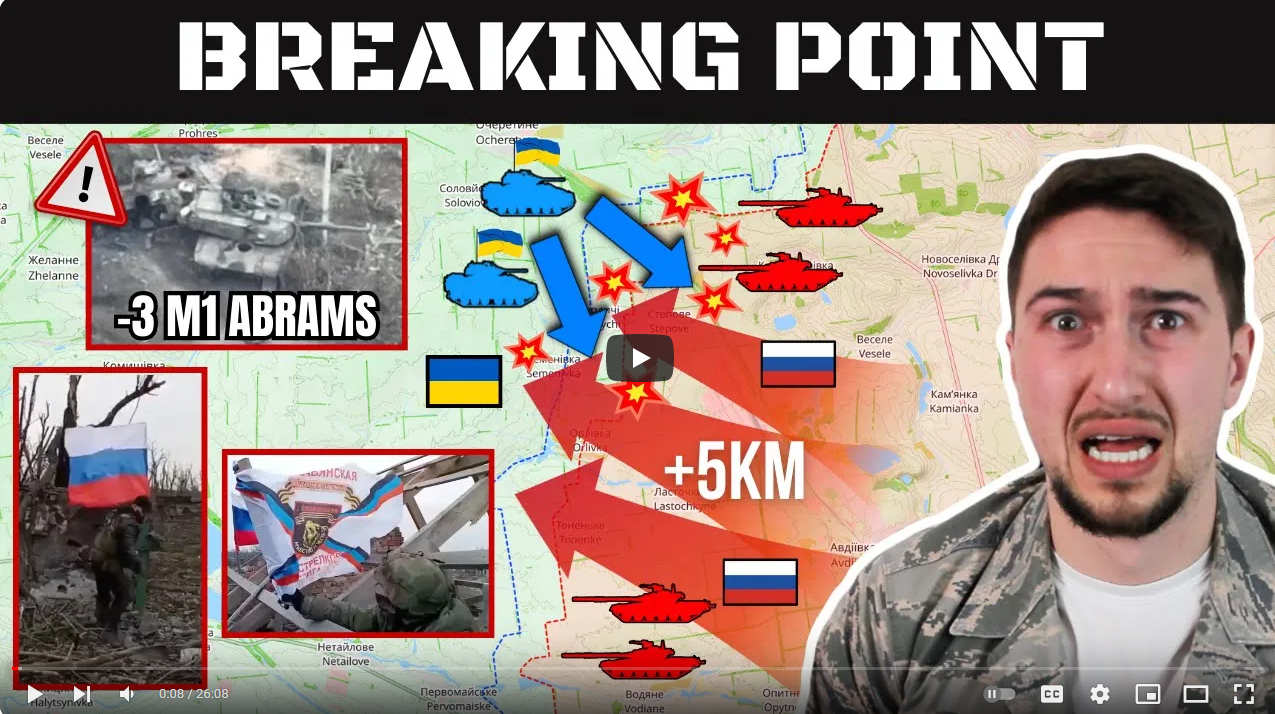 US-Made Tanks STEAMROLLED by Russian Offensive in Donbas HistoryLegends