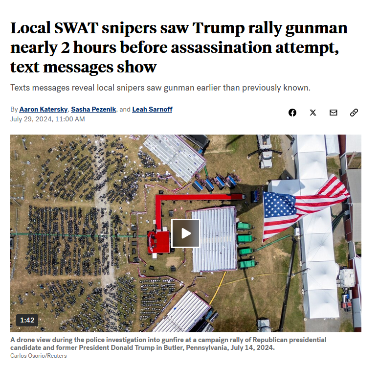 The Police did not share their information with the Secret Service