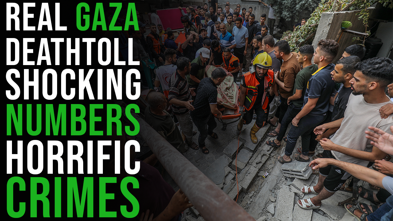 Gaza real death toll