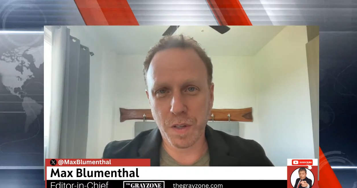 Max Blumenthal : Trump and Ethnic Cleansing.