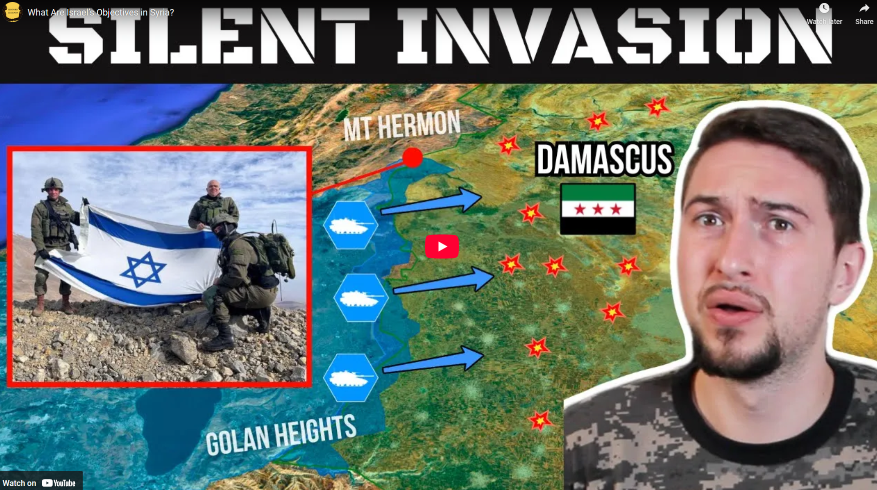 What Are Israel’s Objectives in Syria?