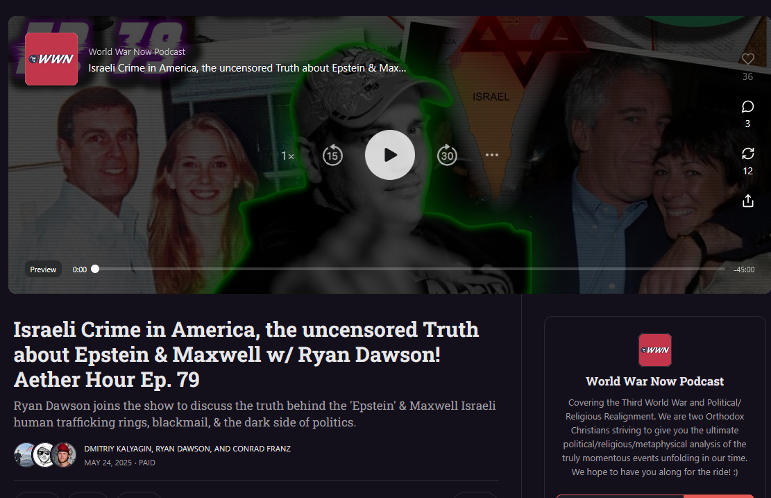 Epstein is there a tape of Andrew coming?