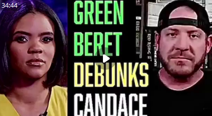 Green Baret Debunks Candace Owens